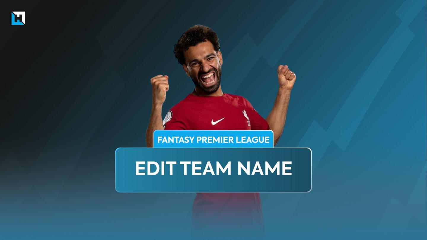 How to change your FPL team name