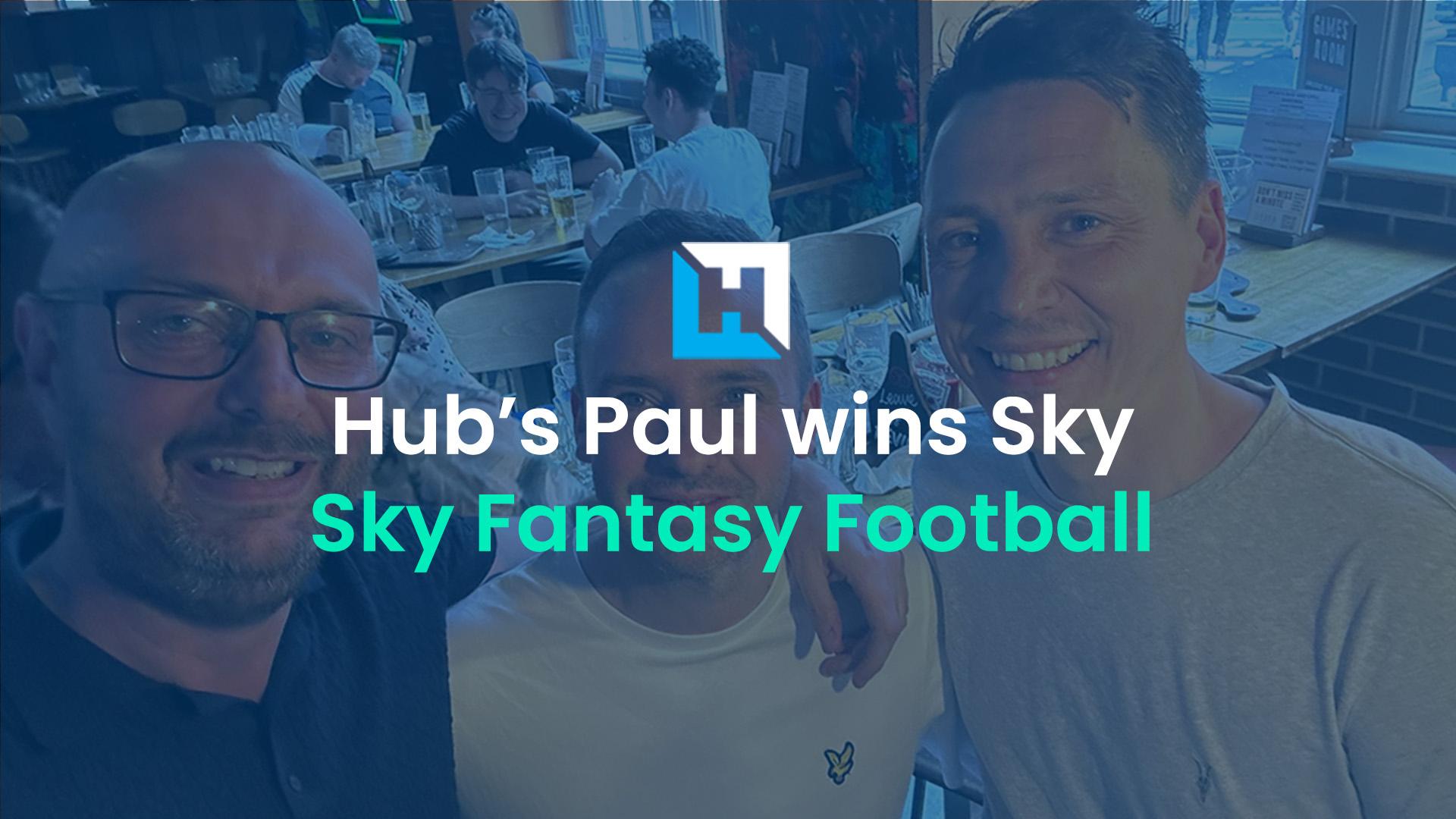 Fantasy Football Hub's Paul McAnulty wins Sky Fantasy Football