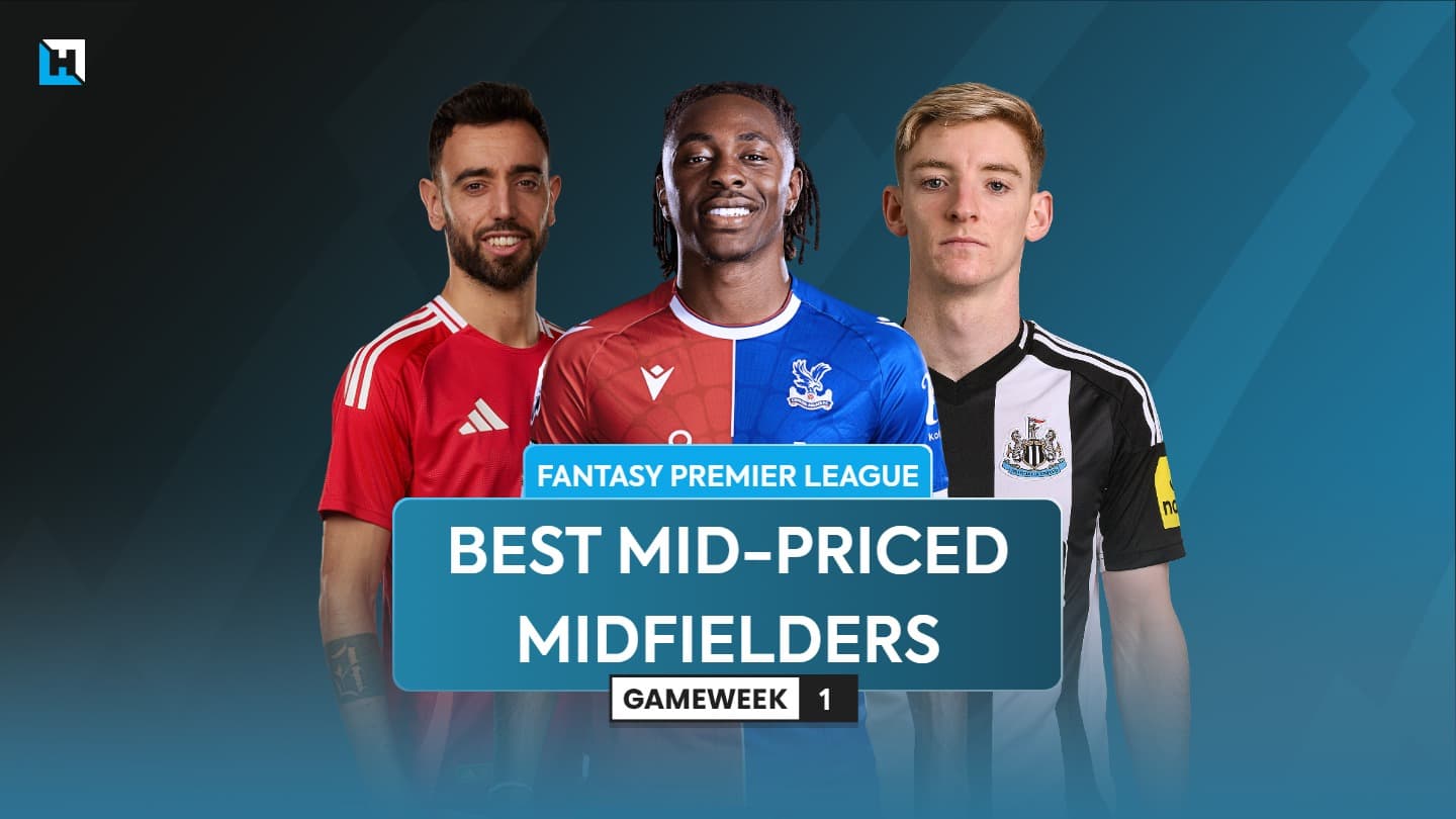 Best FPL mid-priced midfielders for 2024/25