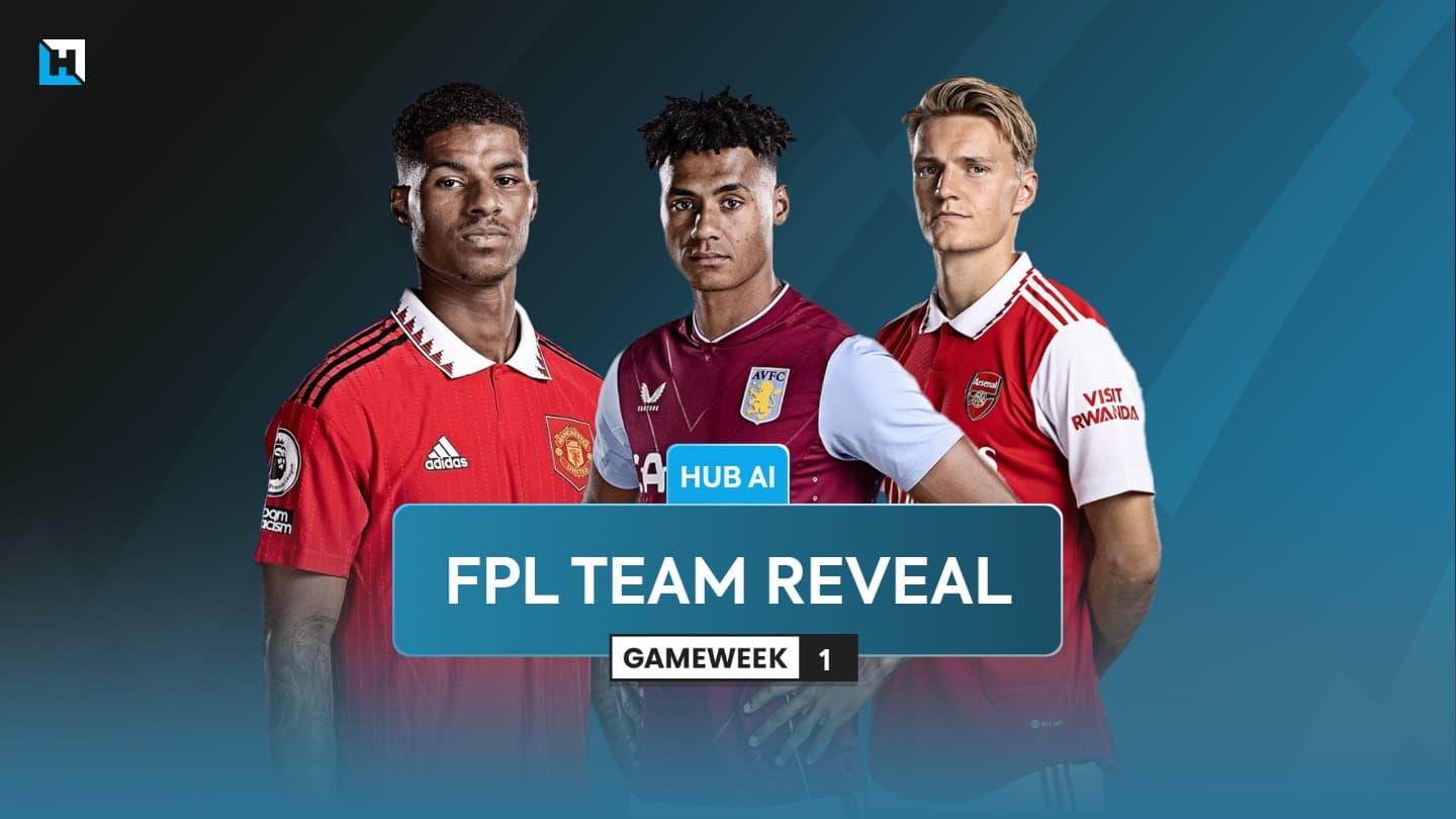 Fantasy Football Hub AI FPL team reveal for Gameweek 1 2023/24