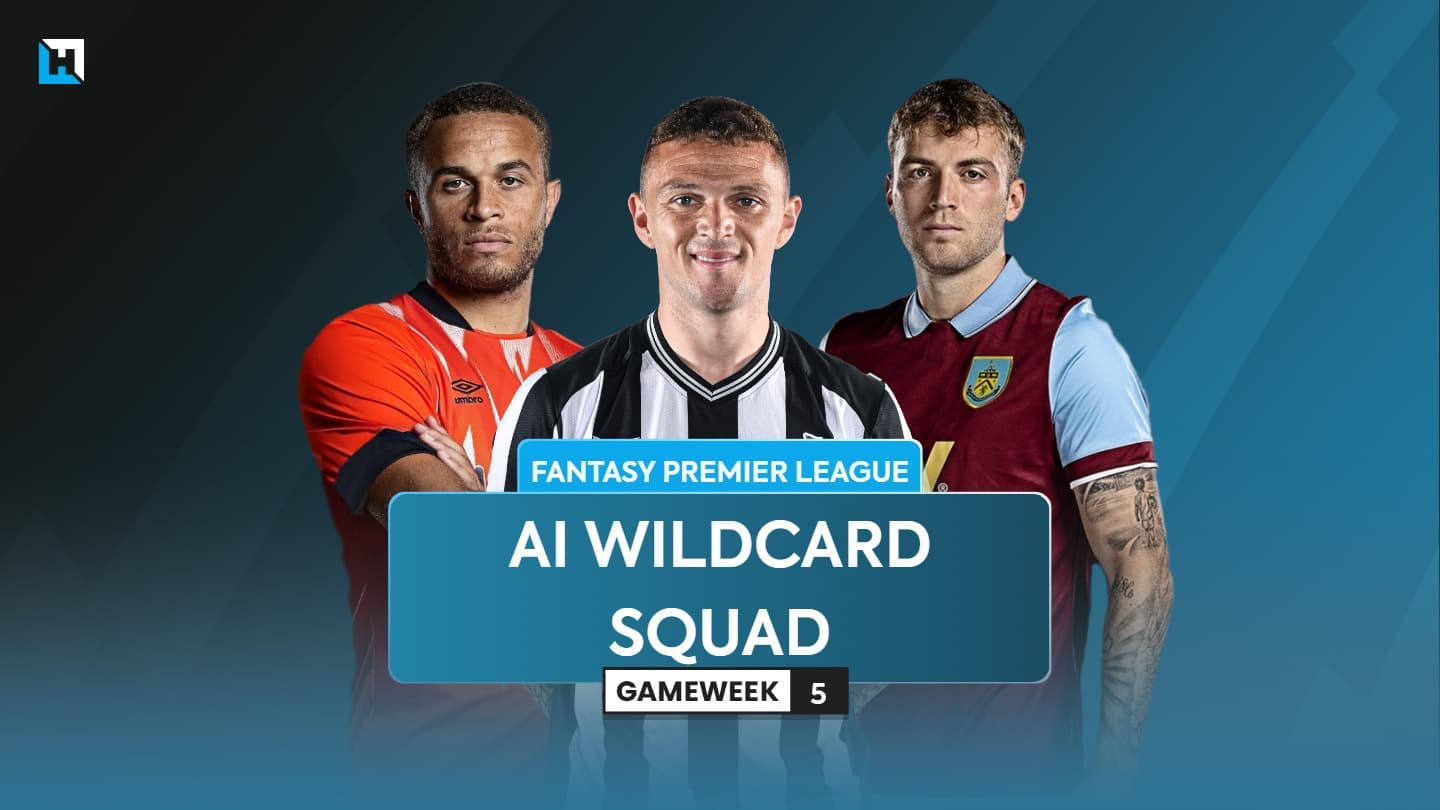 The best FPL Wildcard team for Gameweek 5 according to AI