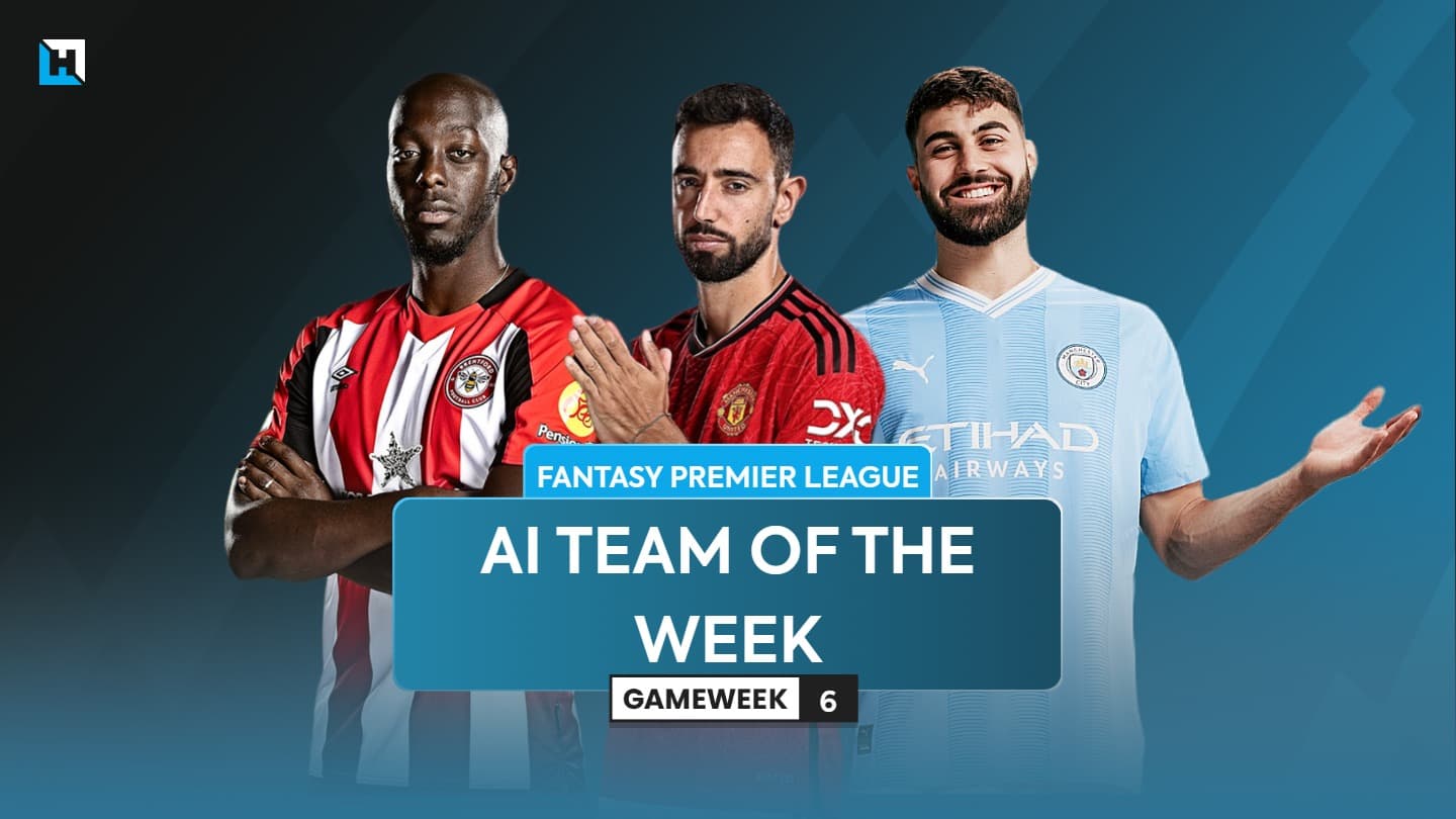 What is the best FPL team for Gameweek 6 according to AI?