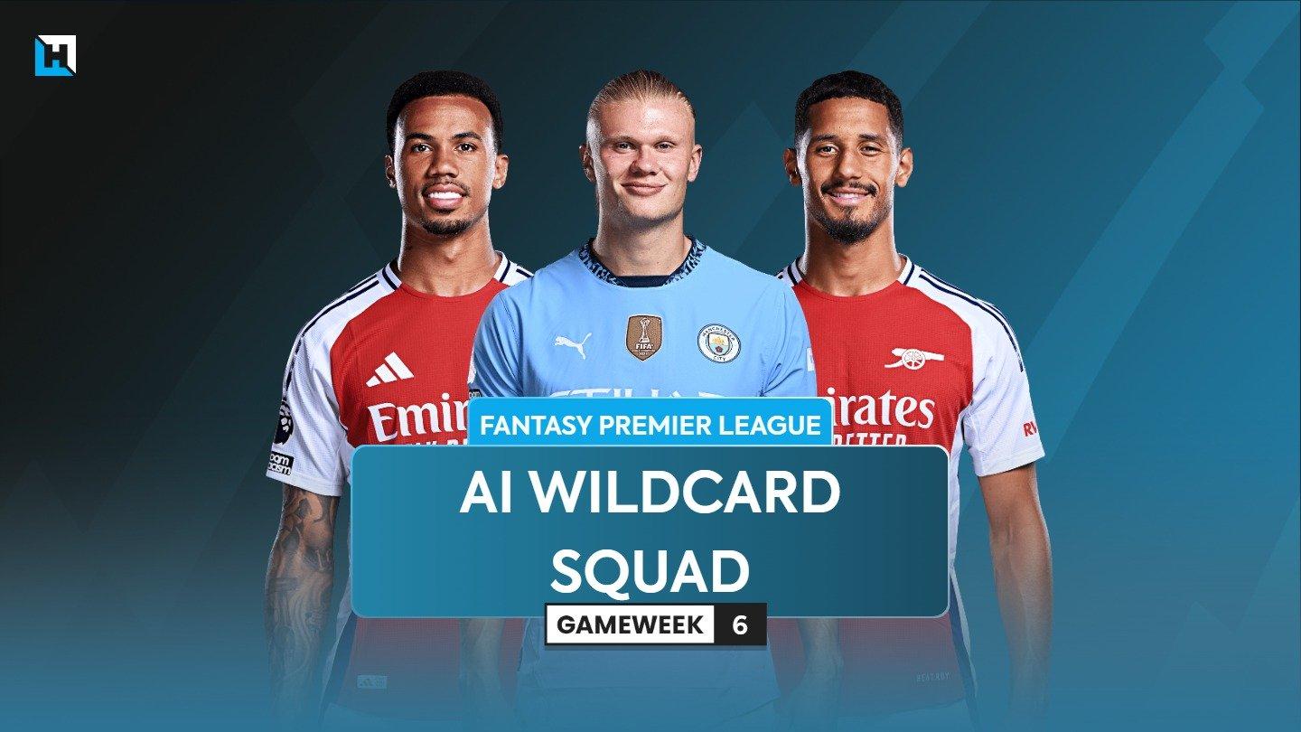 Best FPL Wildcard team for Gameweek 6 according to AI