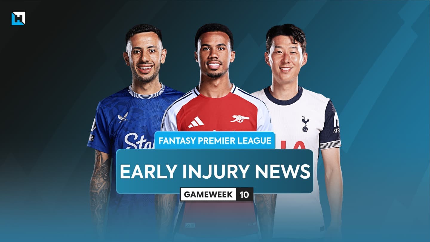 FPL Gameweek 10 early injury news: Gabriel, Son, McNeil, Wood and more