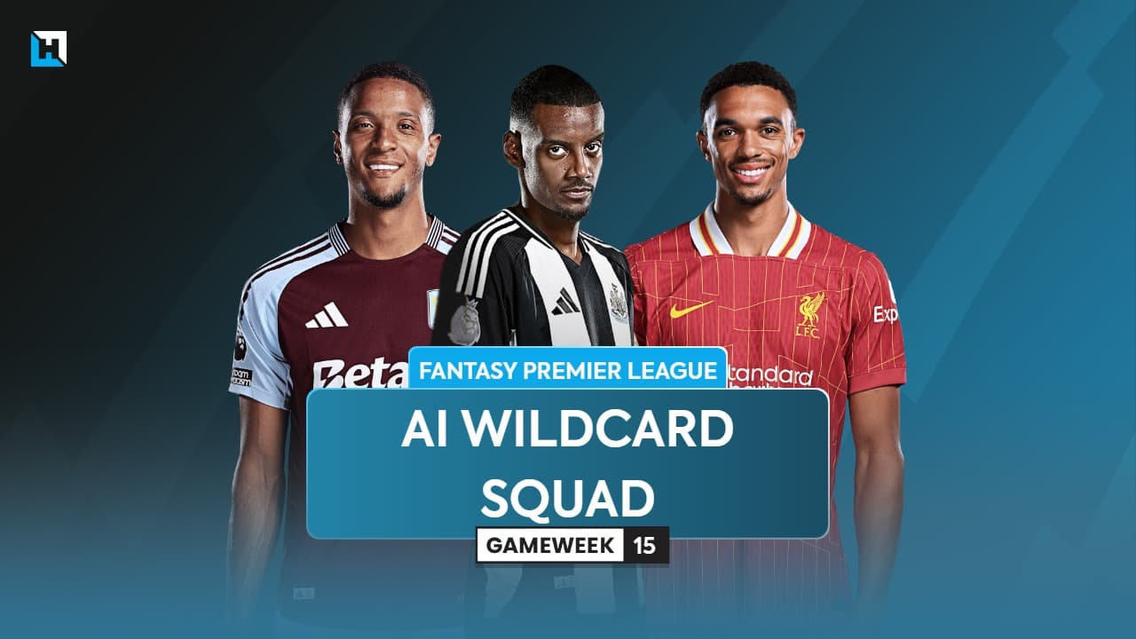 Best FPL Wildcard team for Gameweek 15 according to AI