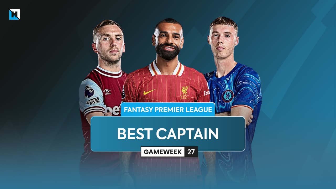 Best FPL captain for Gameweek 27: Salah v Palmer