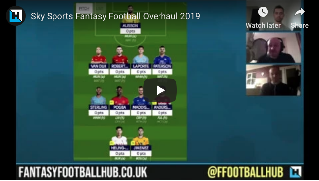 Sky Sports Fantasy Football Overhaul Video