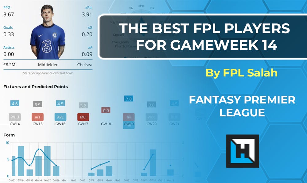 Best FPL Players For Gameweek 14 | Fantasy Premier League Tips