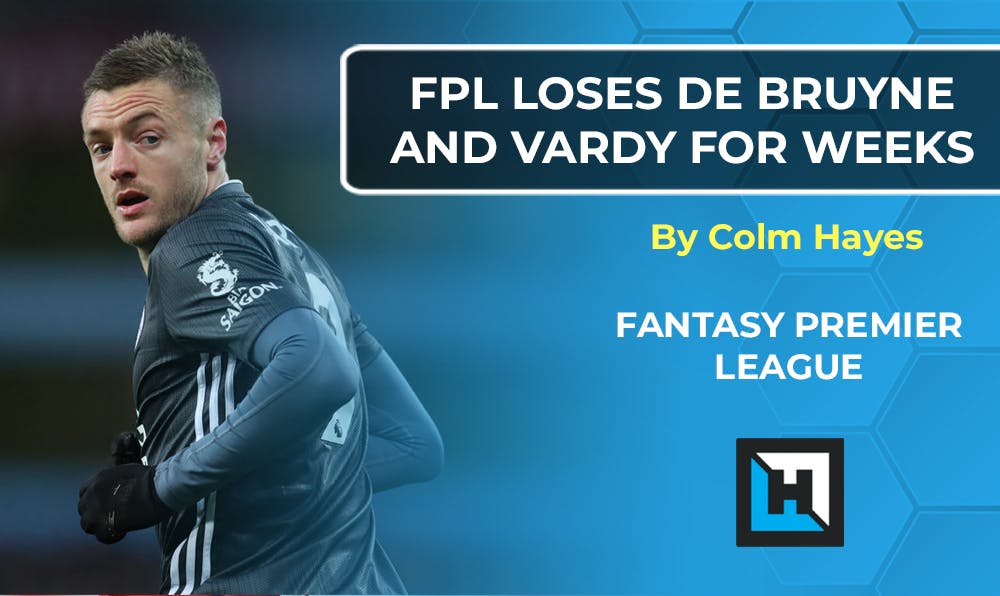 The latest on De Bruyne and Vardy injuries as FPL loses two premium assets