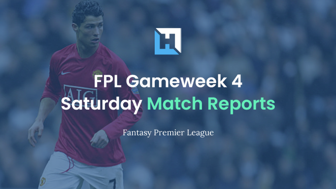 Cristiano Ronaldo nets brace on debut as Michail Antonio sent off | FPL Gameweek 4 Saturday Match Reports