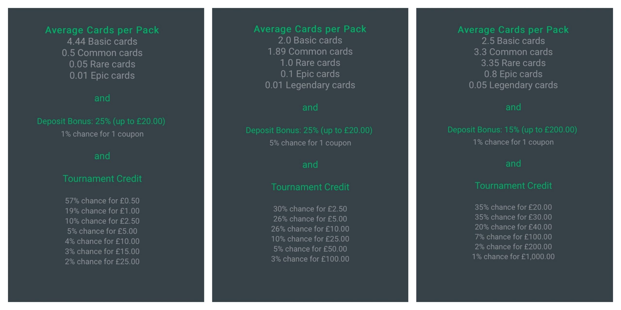 Footstock Pack Details