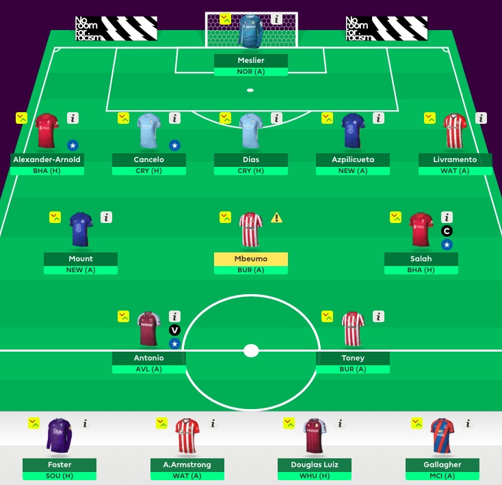 fpl gameweek 10 strategy